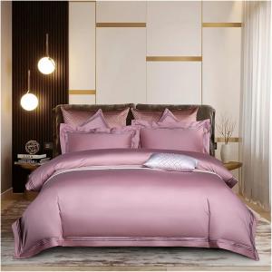 IBDRYKK Комплект постельного белья из хлопка 1000TC зеленый с вышивкой