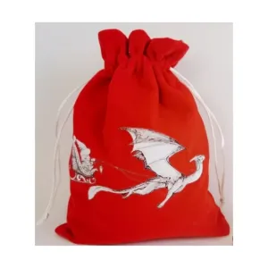 Мешочек для игральных костей - Дракон Санты, Dice & Accessories (HYMGHO Dice)