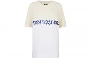 FENDI Футболка мужская белая