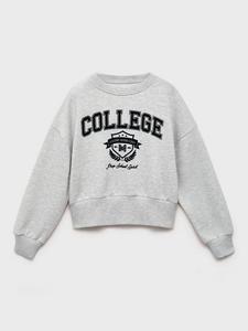Детский свитшот College Mango, Medium Grey