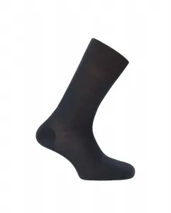 Однотонные мужские носки Punto Blanco из шерсти супермериноса — эластичные, темно-синий