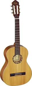 Ortega ОРТЕГА R122-3/4 Серия для семьи 3/4 Концертная гитара Натуральная кедр Включая сумку