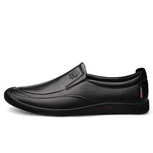 Мужские повседневные туфли LAORENTOU низкие черно-коричневые