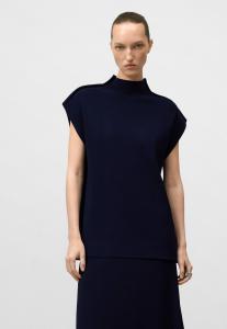 Футболка ADOLFO DOMINGUEZ Basic T-shirt, Navy Blue/Blue