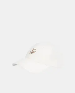 Женская хлопковая бейсболка белого цвета Tommy Hilfiger, белый