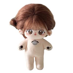 Милый маленький кукла из хлопка blush, с каркасом или без для переодевания, плюшевая кукла высотой 20см Handsome