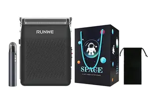 RS750 роторная бритва мини портативная Type-C перезаряжаемая автомобильная мужская бритва RUNWE