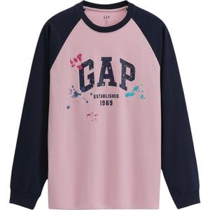 Футболка унисекс GAP, светло-розовый