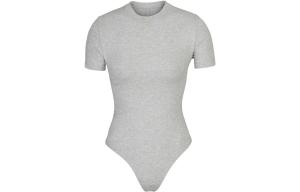 Боди женское светло-серое, южно-серое Skims