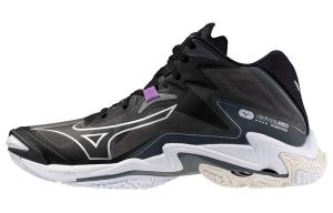 Кроссовки Mizuno Wave Lightning Z Training Shoes Unisex Mid-top Black/silver, черный/серебряный