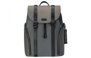 Samsonite Зеленый рюкзак мужской из комбинированной кожи