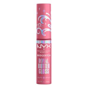 Блеск для губ bridgerton royal butter gloss Nyx Professional Makeup, angel food cake, объем 8 мл.