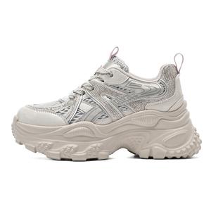 Низкие массивные кроссовки женские Hotwind, Beige