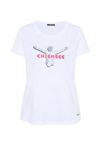 Футболка с логотипом и джемпер CHIEMSEE, цвет 11-0601 Bright White