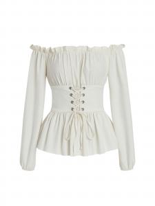 Elara Блузка в белом цвете