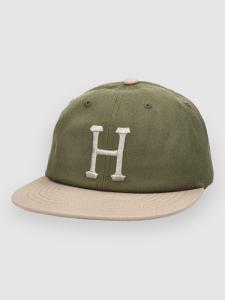 Бейсболка HUF Set Classic H 6 Panel Cap, olive