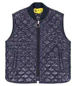 Стеганый жилет с логотипом Off-White, белый