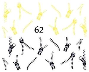Водные наклейки для ногтей - №62, inna
