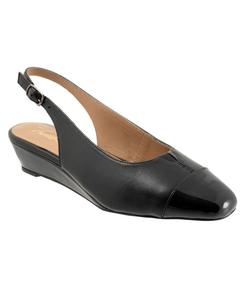 Женские туфли на танкетке Dea Trotters, Black