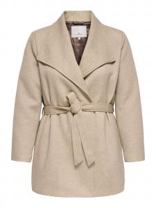 ONLY Carmakoma Межсезонное пальто 'CARSedona' в цвете экрю