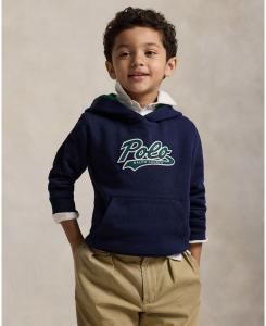 Детская флисовая толстовка с логотипом для малышей и мальчиков Polo Ralph Lauren, Refined navy