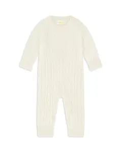 Классический кашемировый комбинезон унисекс с косами, детский - эксклюзив Bloomie'S Baby, белый