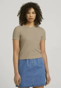 Футболка с принтом Tom Tailor Denim, Dune Beige