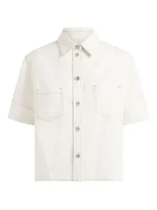 Жаккардовая рубашка с узором пейсли ETRO, нейтральный