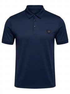 Ombre Поло в темно-синем цвете