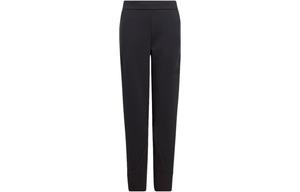 Детские трикотажные спортивные штаны Adidas, черный