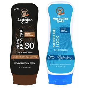 Australian Gold Z Bronzer SPF30 + бальзам после загара