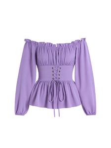 Elara Блузка в лавандовом цвете
