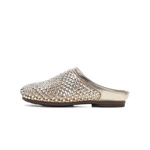 DAPHNE Женские противоскользящие закрытые тапочки Шампань, цвет Champagne