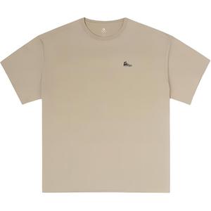 Converse Футболка унисекс коричневая