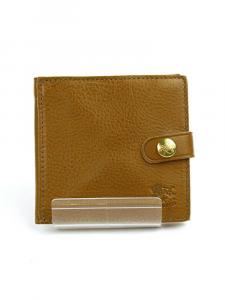 Кожаный мини-кошелек двойного сложения Il Bisonte