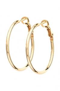 Позолоченные серебряные серьги Ania Kruk