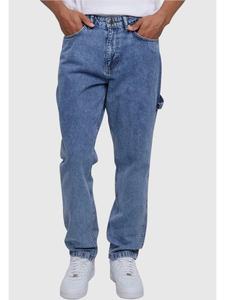Зауженные джинсы Karl Kani Workwear, Blue denim