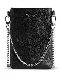 Кожаный чехол для телефона Rock Zadig & Voltaire, цвет Black