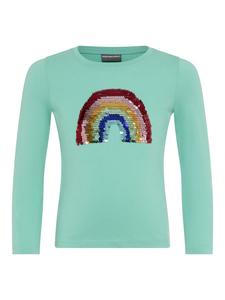 Рубашка с длинным рукавом Kidsworld, бирюзовый