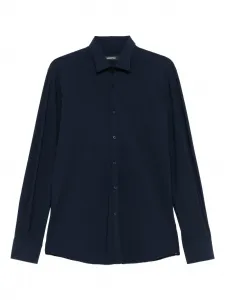 Рубашка с длинными рукавами Karl Lagerfeld, синий