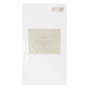 Простыня-корзина «Мозес» John Lewis GOTS из органического хлопка, упаковка из 2 шт., 33 x 76 см, белый