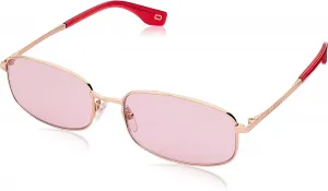 Солнцезащитные очки Marc Jacobs 368 /S 035J Розовые / U1 Красные, Gold