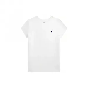 Футболка поло с вышитым логотипом Polo Ralph Lauren, белый