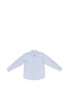 Полосатая рубашка Paolo Pecora Kids, белый