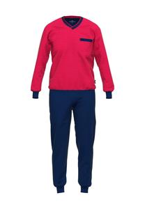 Мужские пижамы с минимальным принтом GÖTZBURG, цвет Chili Pepper