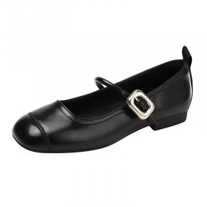Плоские туфли Мэри Джейн для женщин VICTORIA&VERA, черный