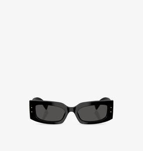 Солнцезащитные очки Dg4479 в прямоугольной оправе из ацетата Dolce & Gabbana, черный