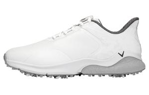 Callaway Мужские белые низкие гольф-кроссовки с амортизацией, противоскользящей и износостойкой подошвой, цвет White