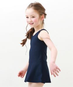 Школьный купальник для девочек с защитой от УФ-излучения, весна/лето 2015 Devirock, цвет Navy
