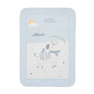 Детское одеяло Kikkaboo Stripy Friends Super Soft 110/140 см, прозрачный